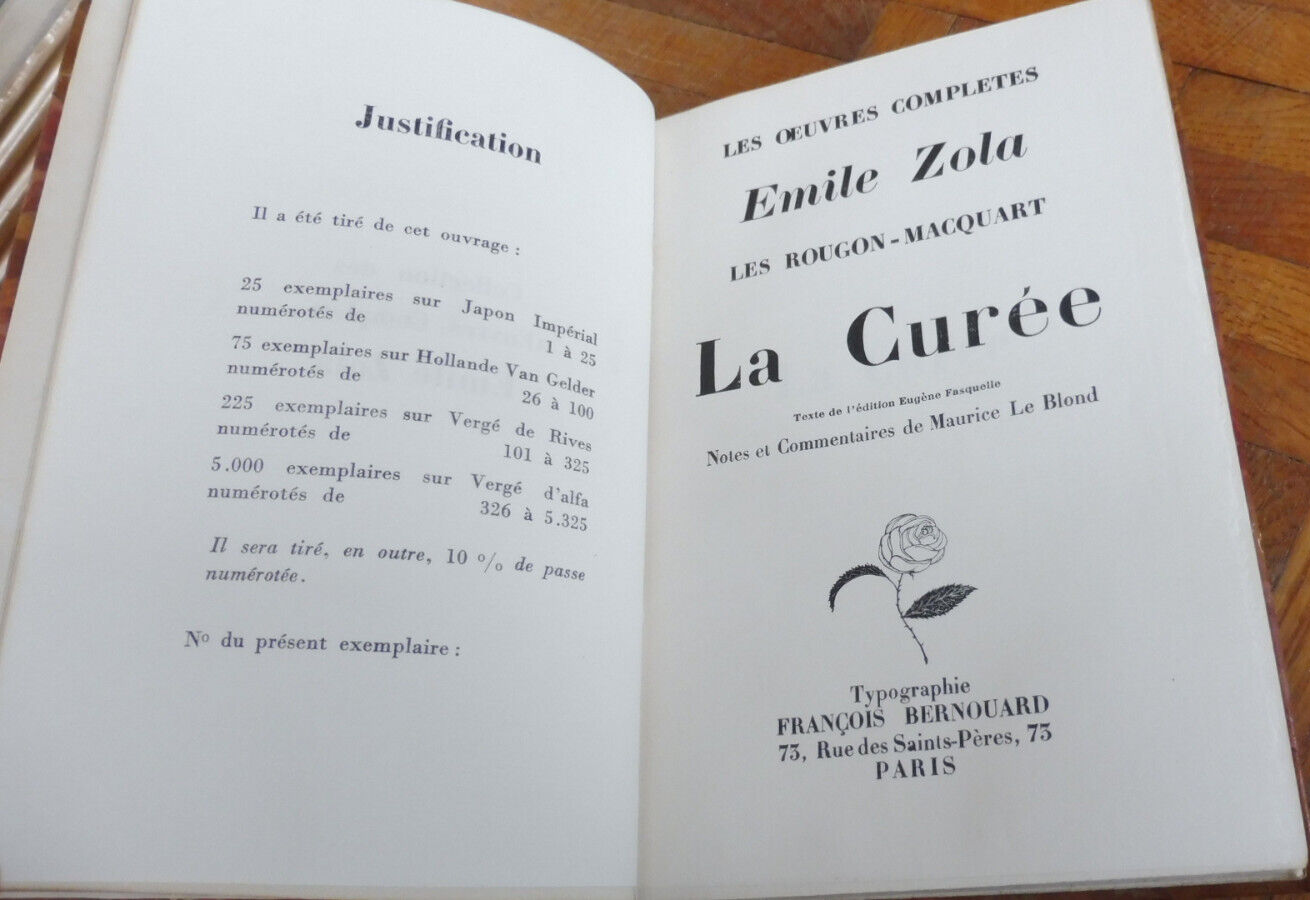 La Curée (Zola) 1927