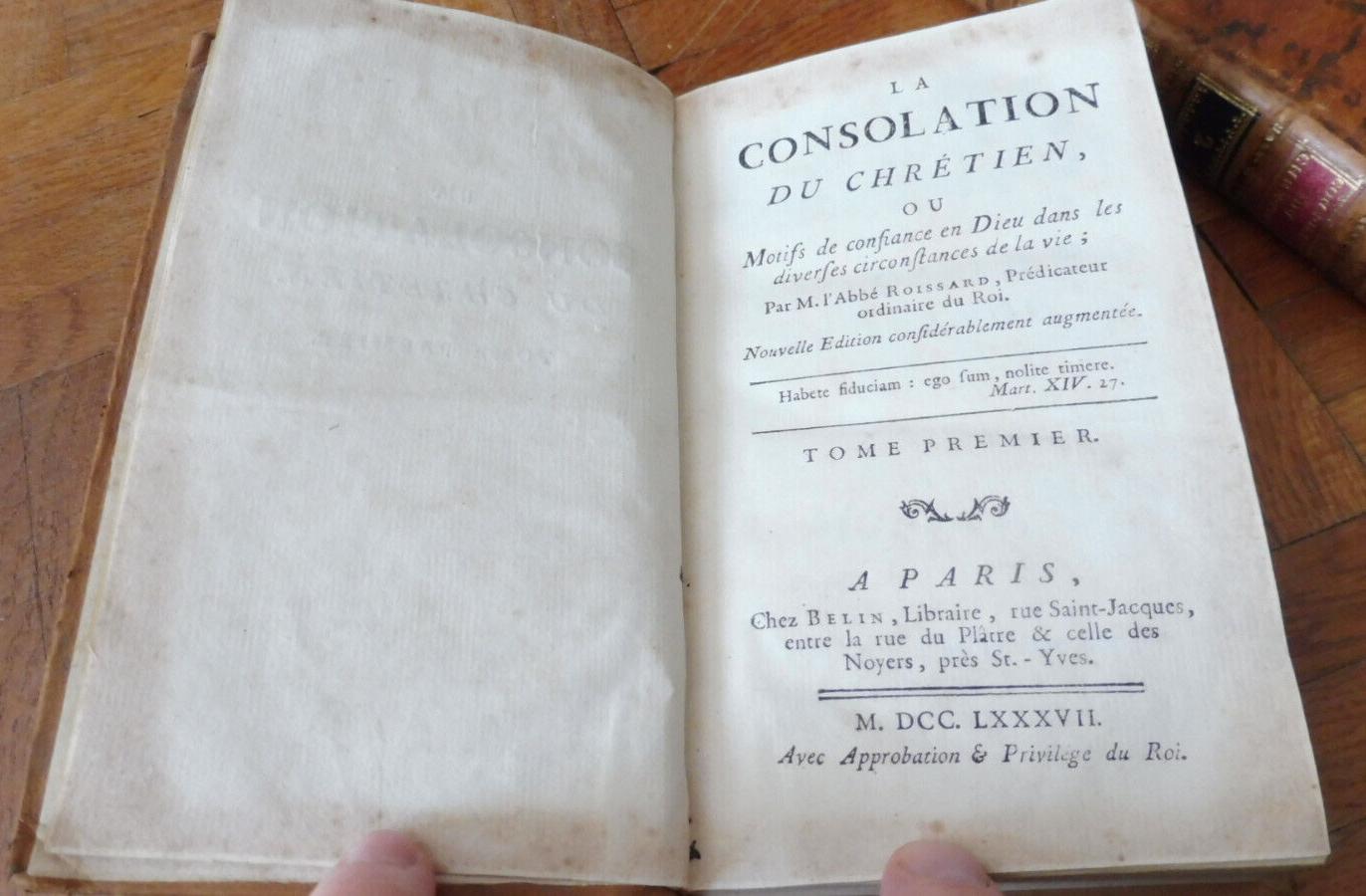 La Consolation du chrétien (Roissard) 1787 2/2