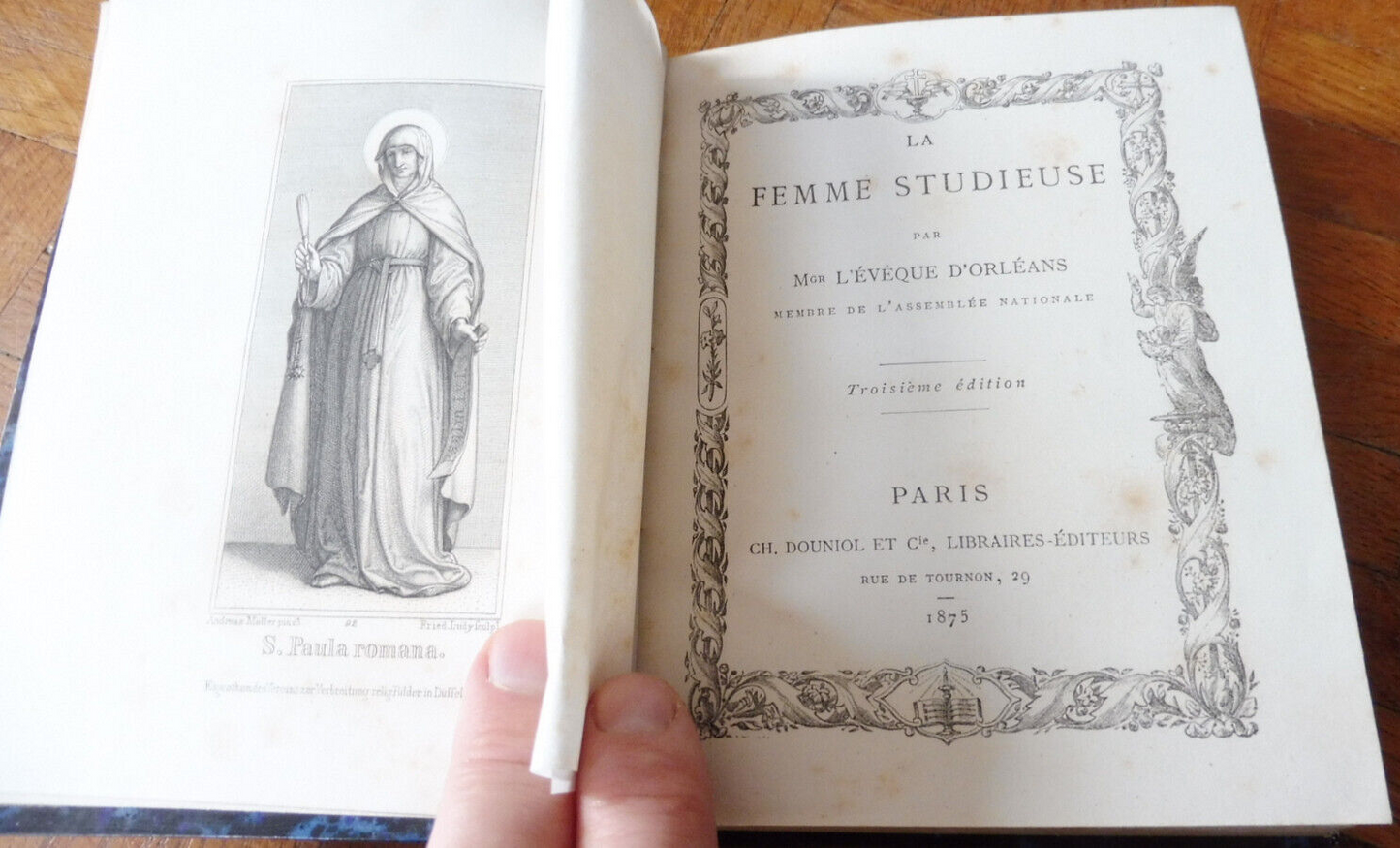 La Femme studieuse (Dupanloup) 1875