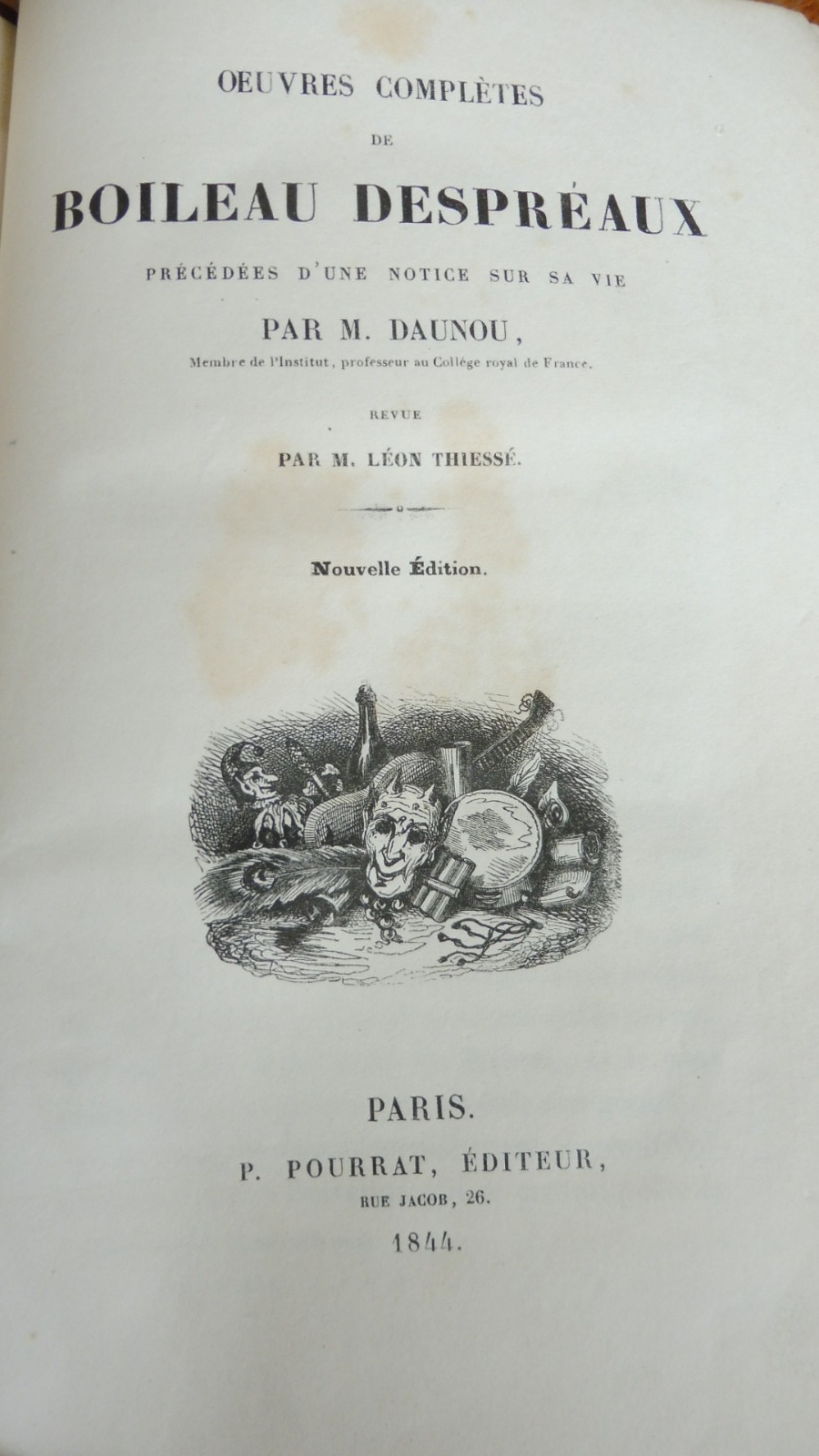Oeuvres de Boileau Despréaux 1844 2/2