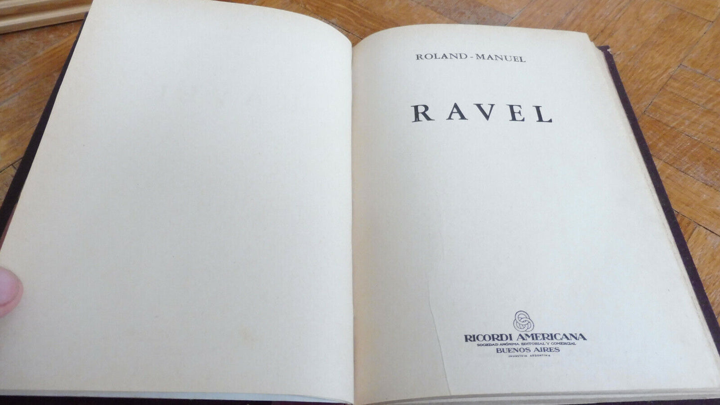 Ravel (Roland-Manuel) 1952