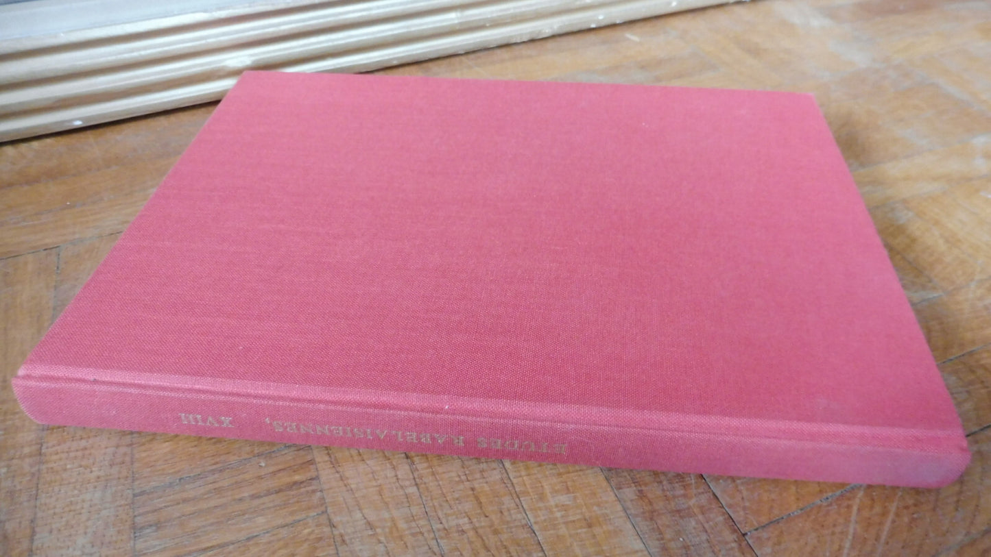 Etudes rabelaisiennes. Tome XVIII (Screech) 1985 RENAISSANCE