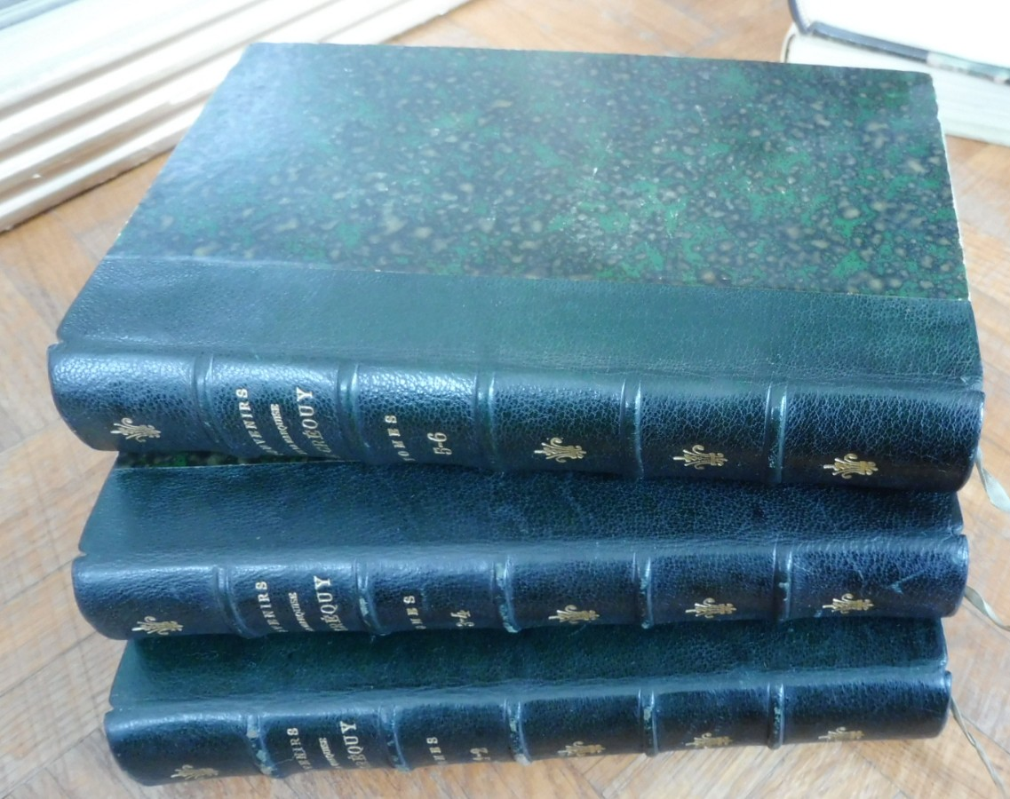 Souvenirs de la marquise de Créquy 6 tomes en 3 vol.