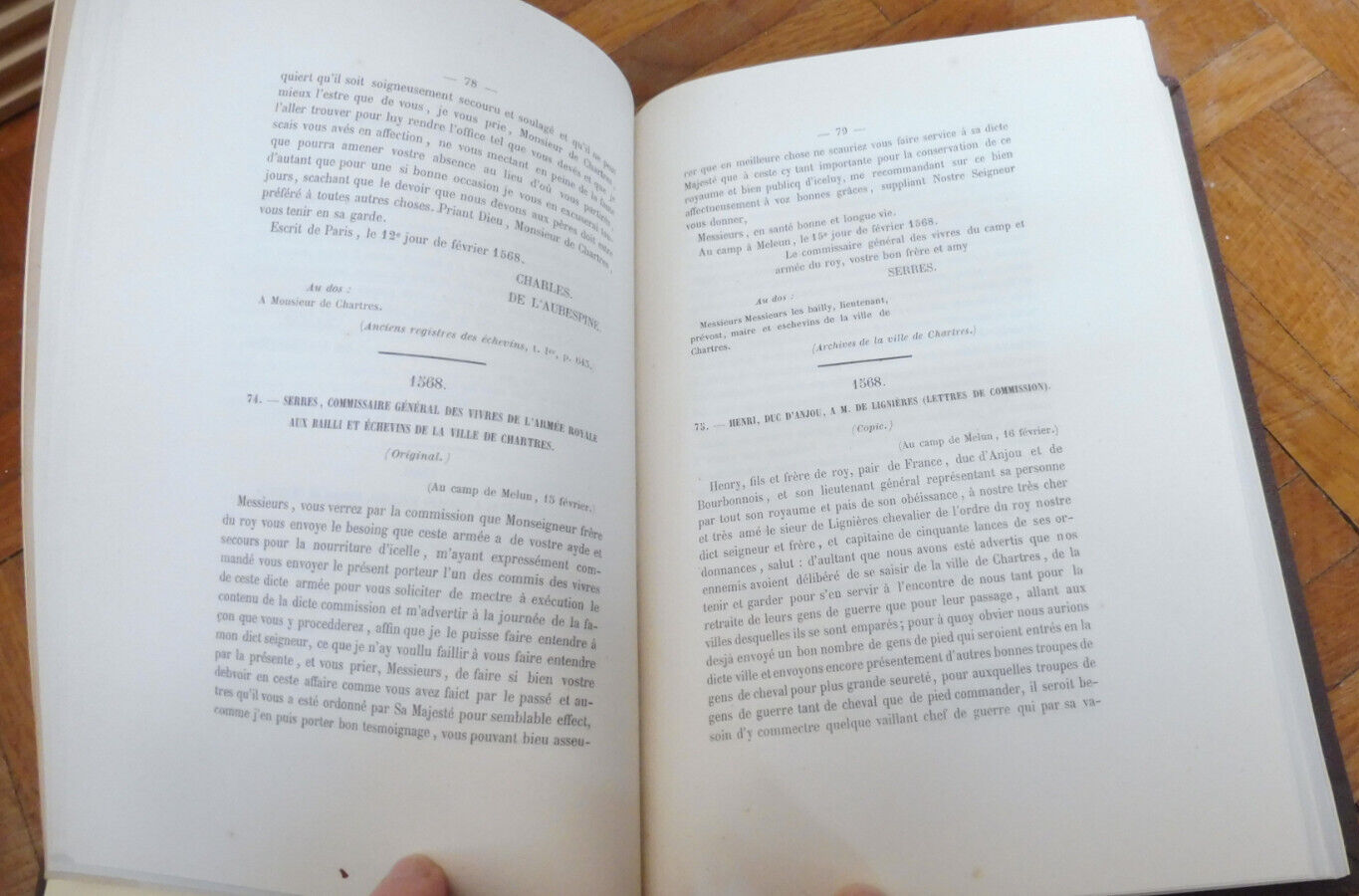 Mémoires de la Société archéologique de l'Orléanais 1855