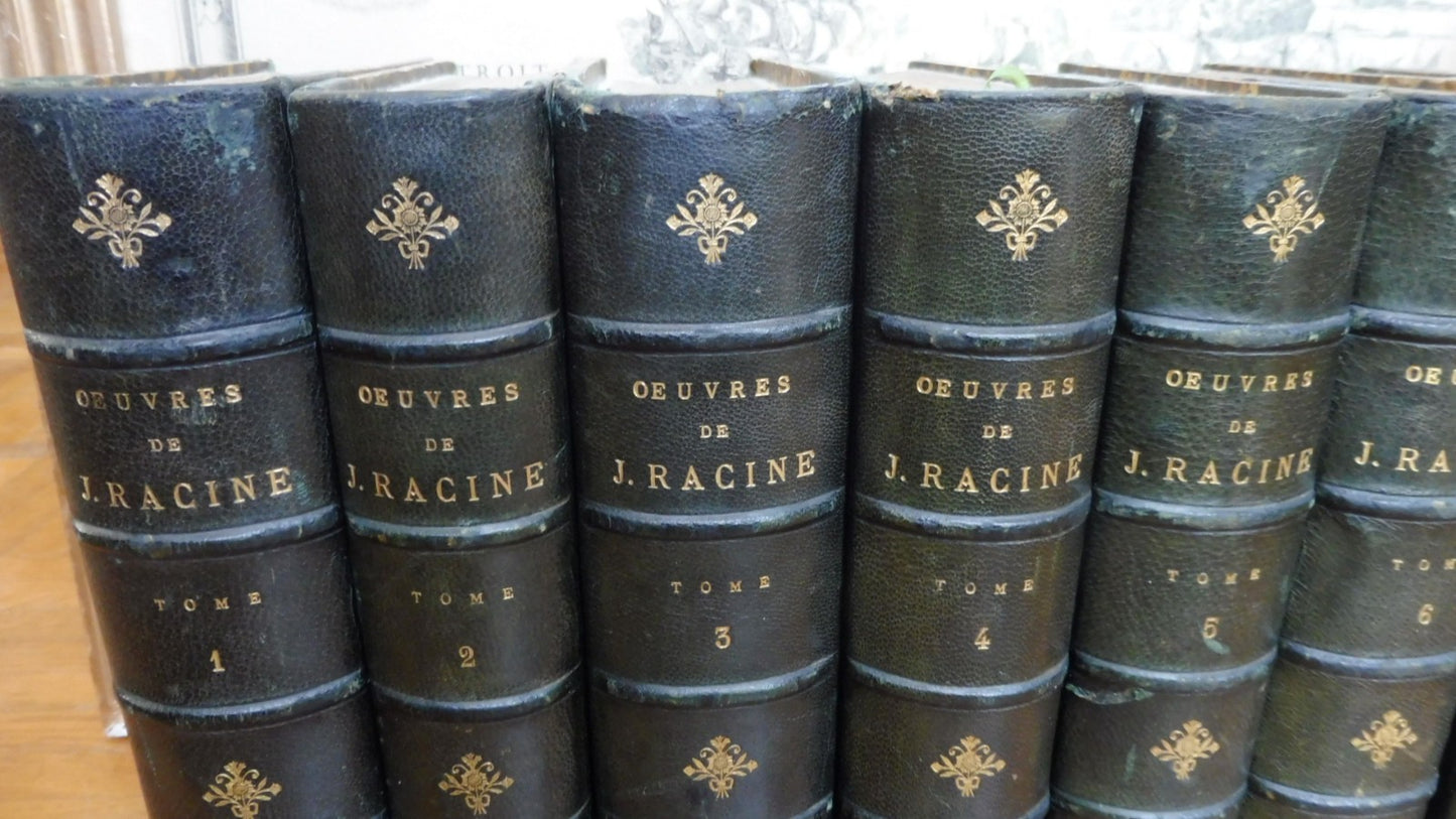 Oeuvres complètes de Racine + album + musique 186573 10 vol.