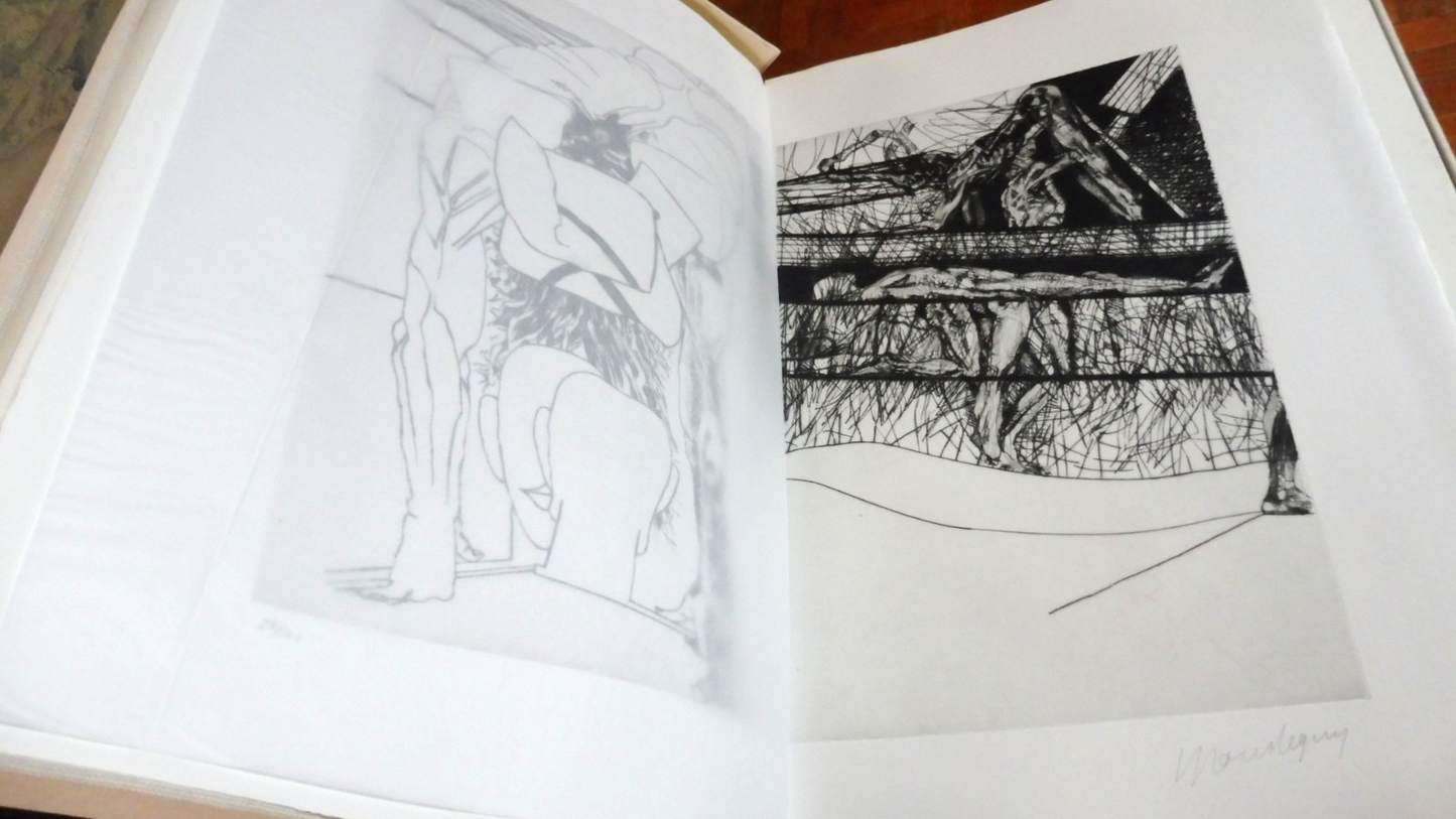 Léonard de Vinci ou la fin de l'humilité (Ipoustéguy et Lebel) 1974 GRAVURES