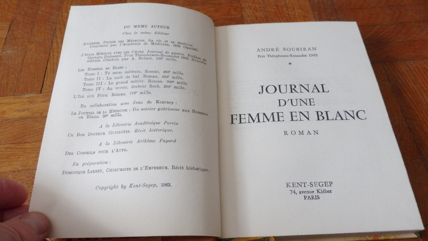 Journal d'une femme en blanc (André Soubiran) 1963 2/2