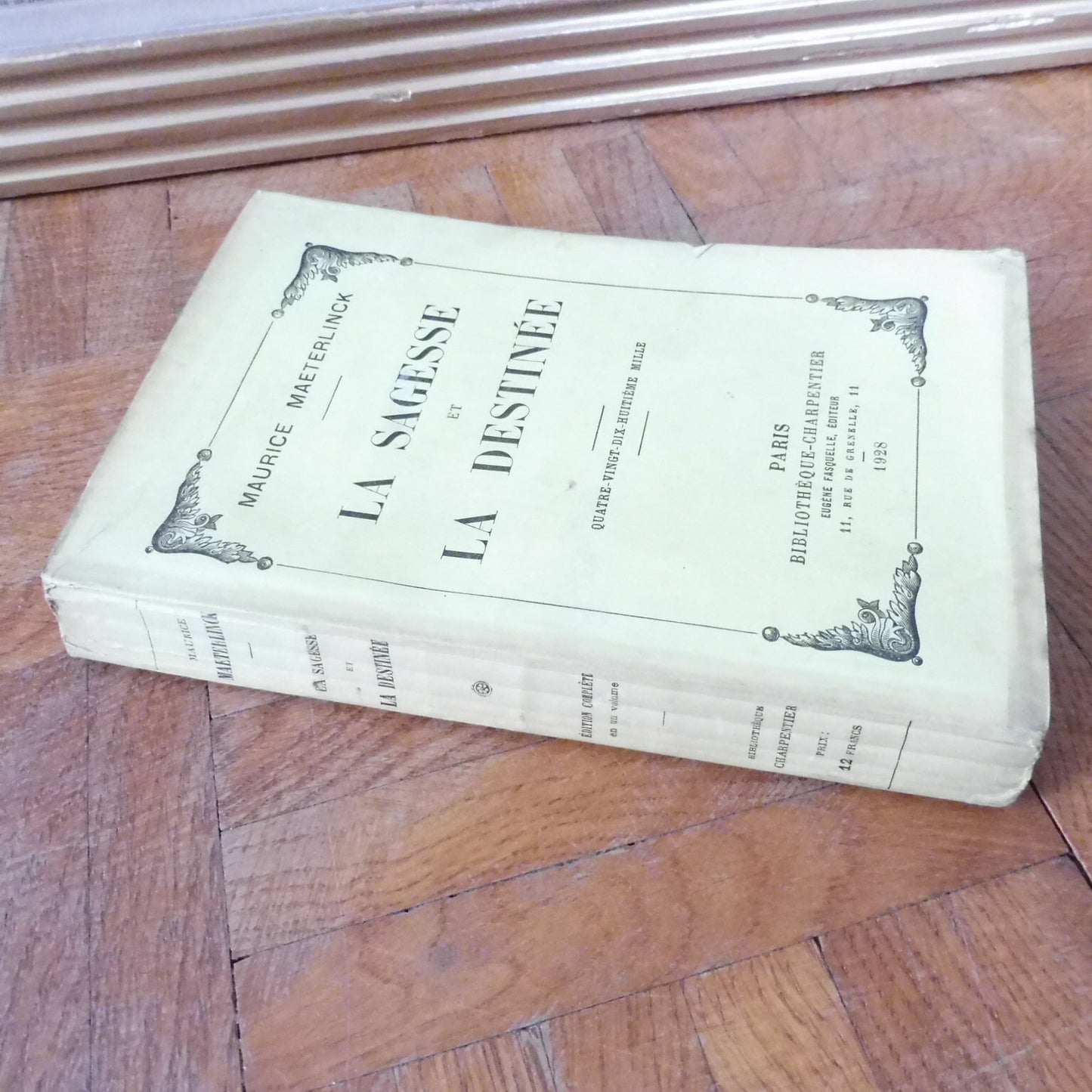 La Sagesse et la destinée (Maeterlinck) 1928