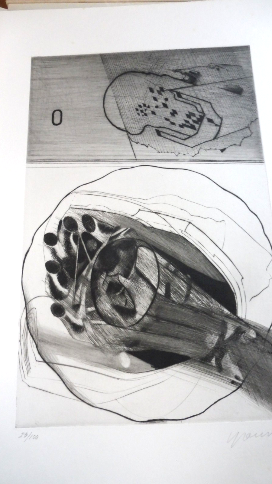 Léonard de Vinci ou la fin de l'humilité (Ipoustéguy et Lebel) 1974 GRAVURES