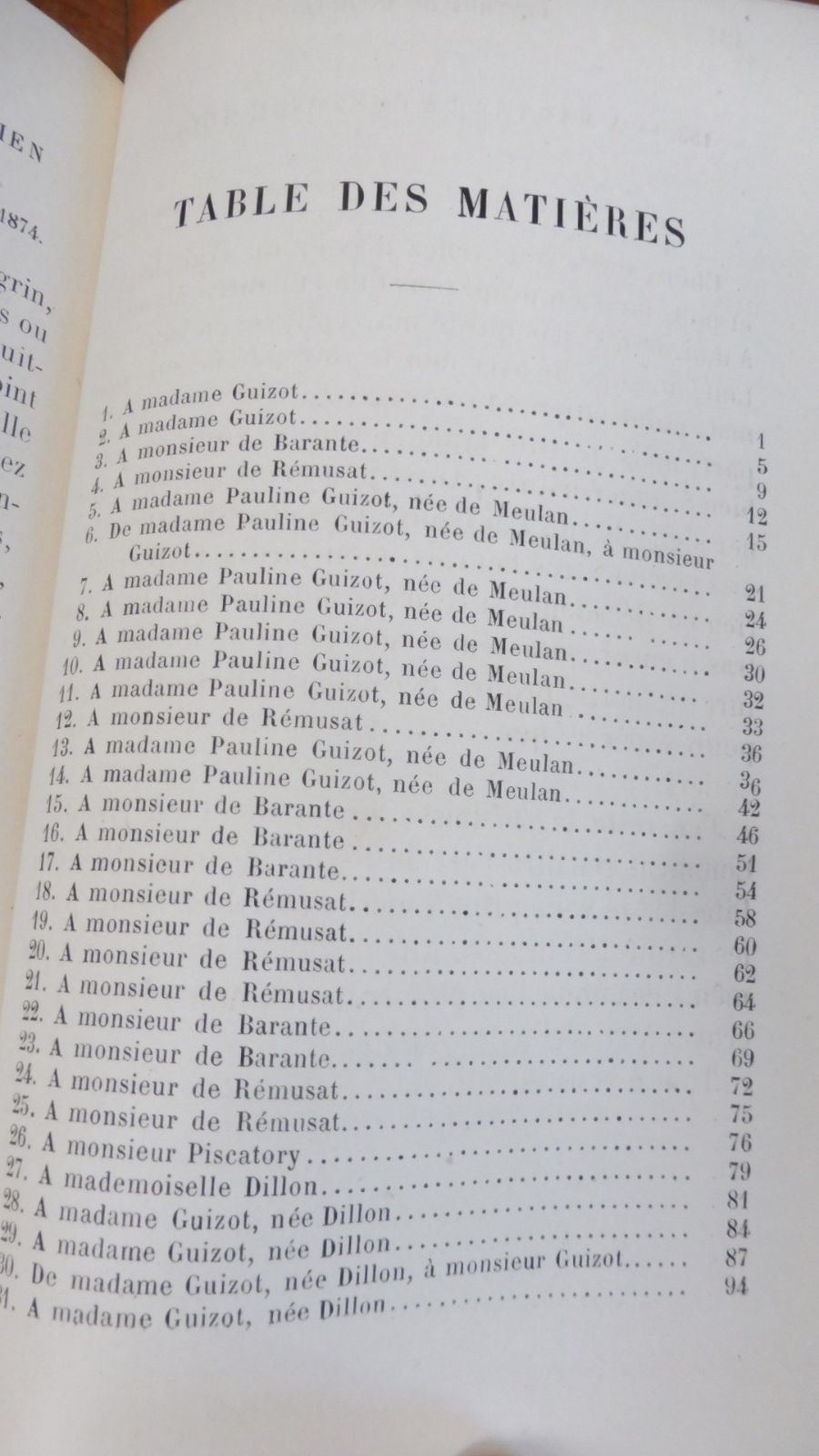 Lettres de M. Guizot 1884