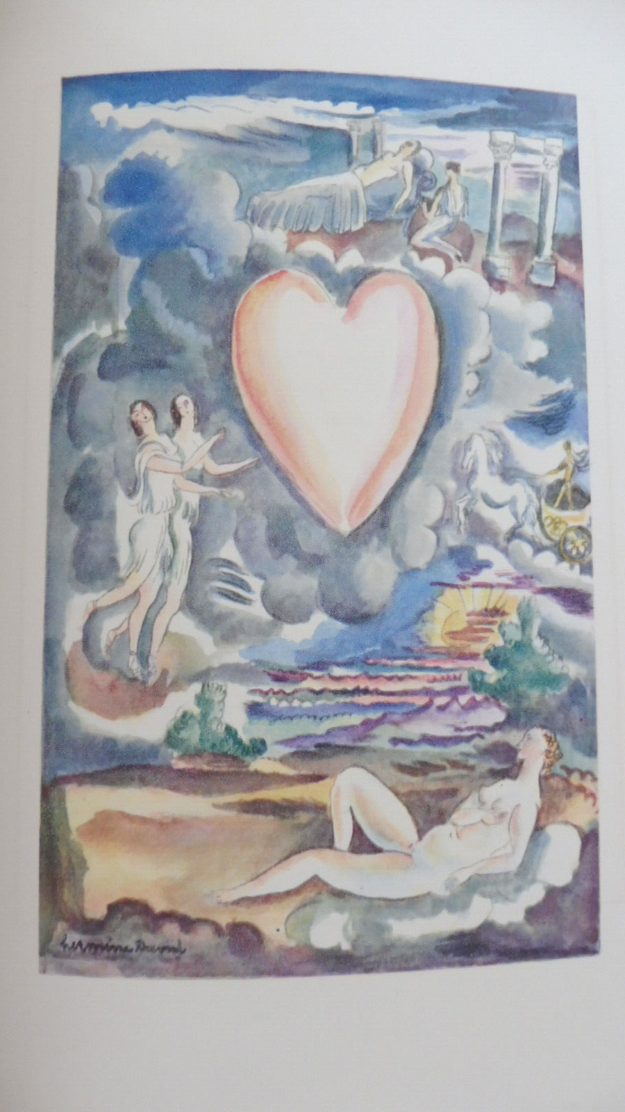Affaires de Coeur (Hermant, Bonnard, Colette et Morand) 1934 EO
