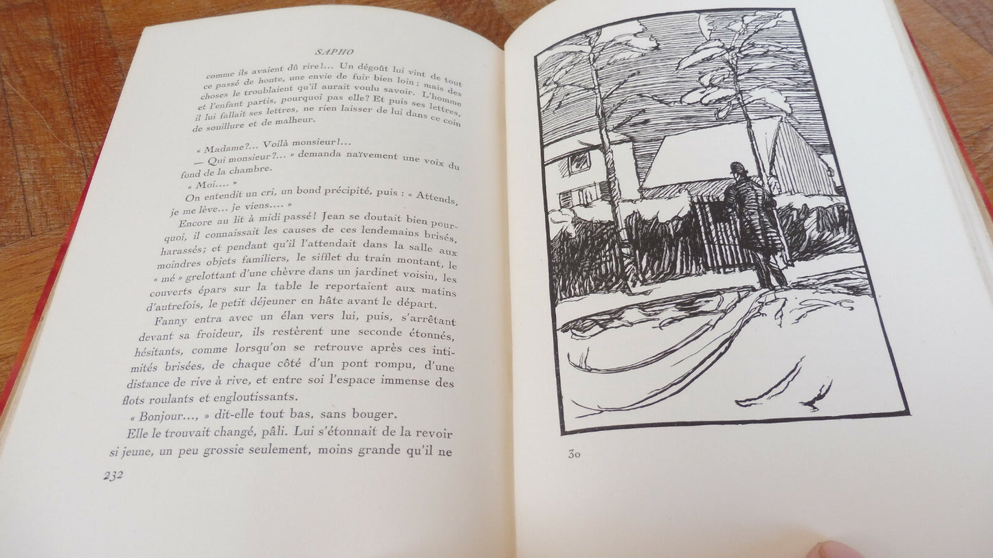 Sapho (Alphonse Daudet) 1929 illus. Dethomas