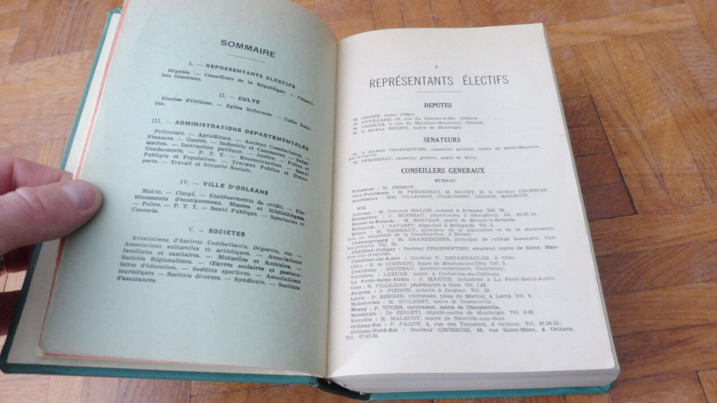 Indicateur du Loiret 1961