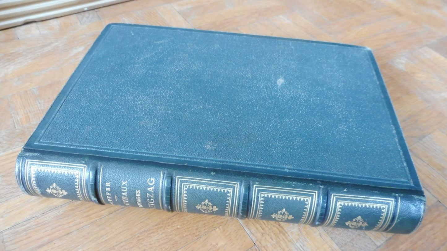 Nouveaux voyages en zigzag (Töpffer) 1864 illus. Calame, Girardet...
