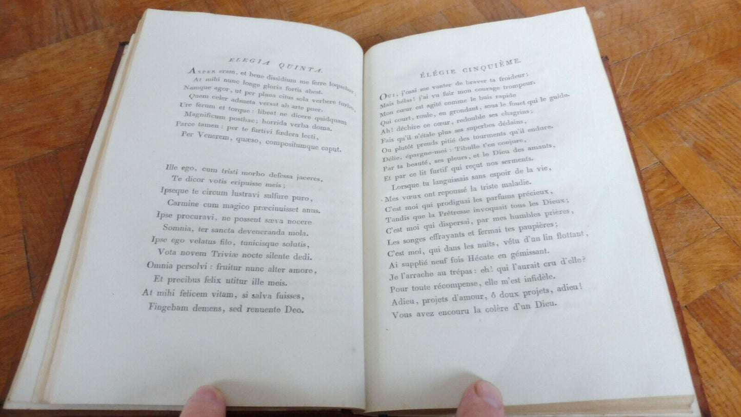 Elégies de Tibulle, traduites en vers (Mollevaut) 1806