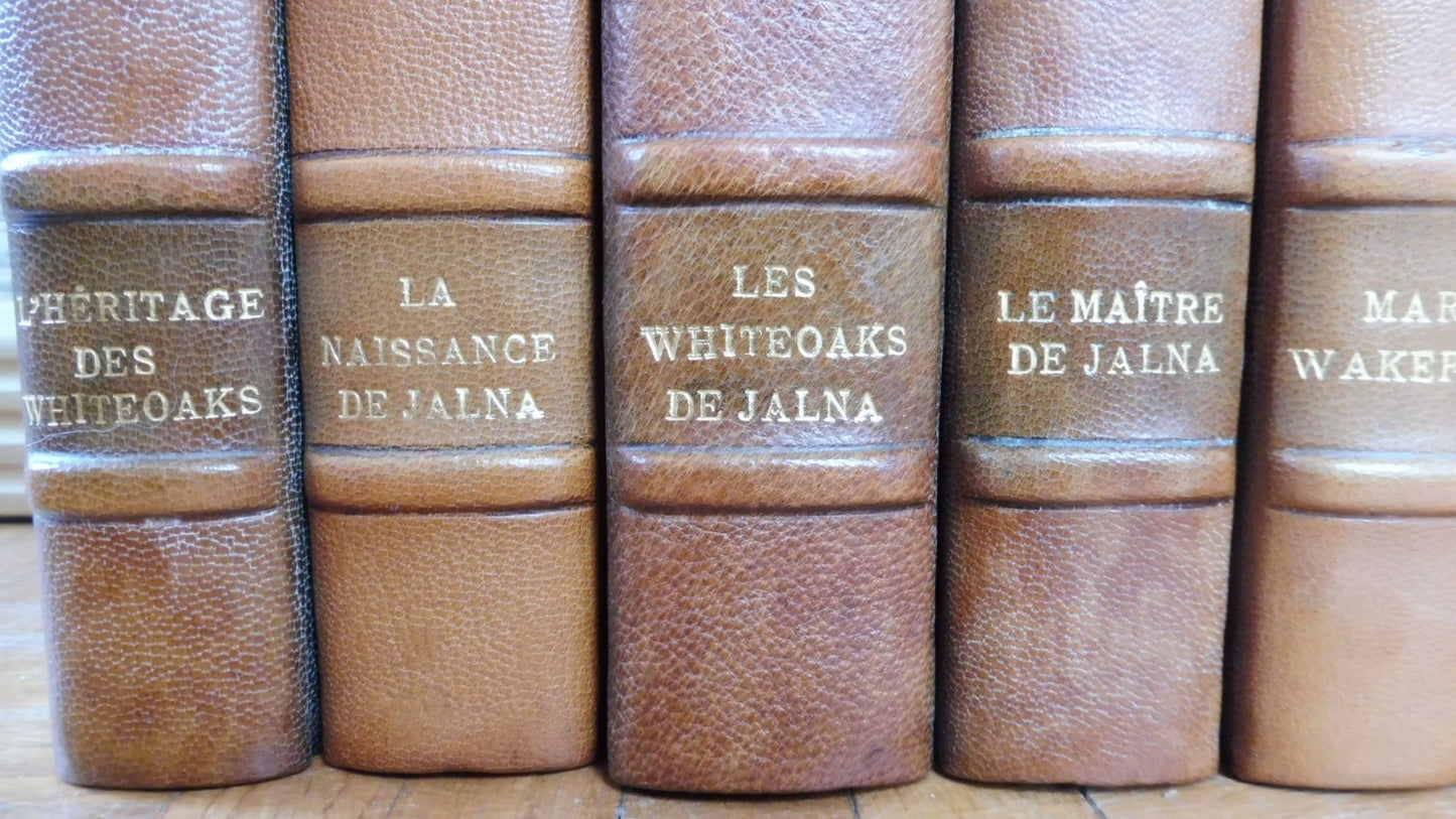 Lot 9 volumes Mazo de la Roche