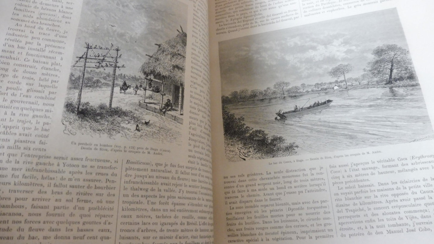 Le Tour du monde. Année 1879 (E. Charton) 1879 MAROC, Nelle. GUINEE, HAITI...