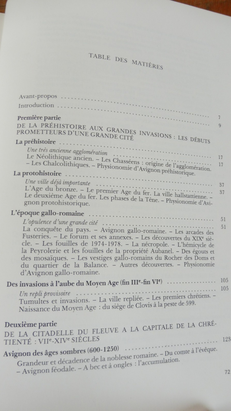 Histoire d'Avignon (Gagnière, Granier & alii) 1980