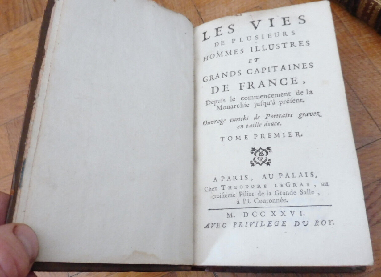 Les Vies des grands capitaines (J. B. Morvan de Bellegarde) 1726 2/2