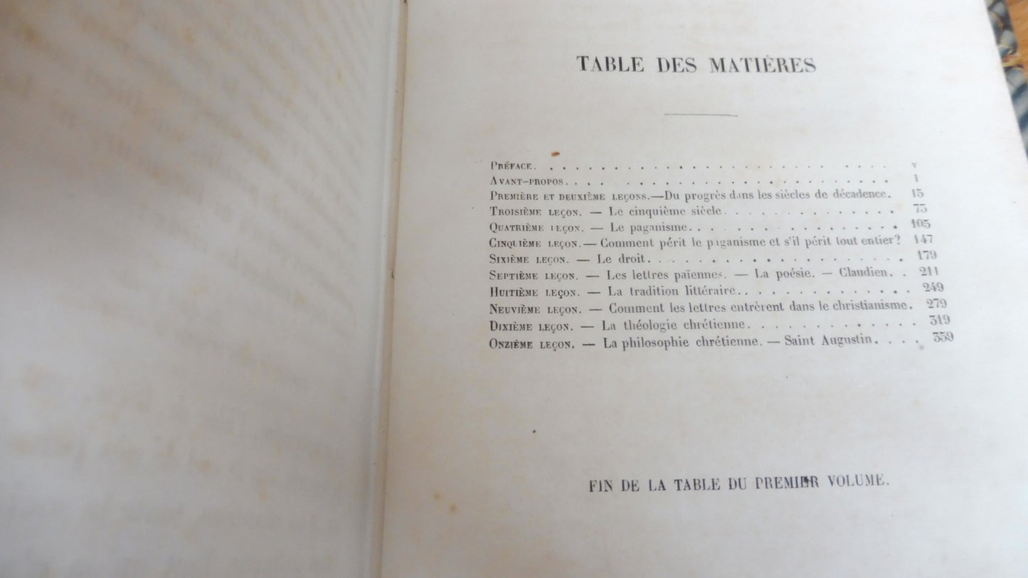 La Civilisation au cinquième siècle (A. F. Ozanam) 1855 2/2