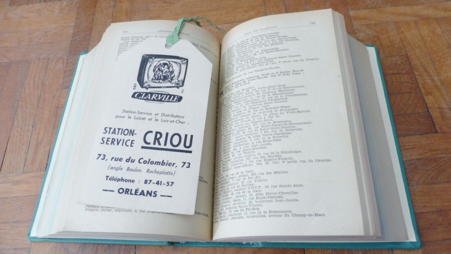 Indicateur du Loiret 1961