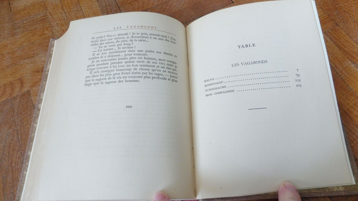 Les Vagabonds (Maxime Gorki) 1946 illus. Van Elsen