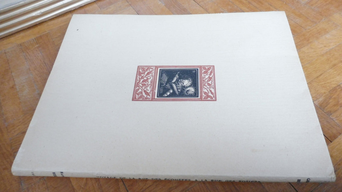 Voyage de la rue des Ecouffes à la rue des Rosiers (R. Hesse) 1923 illus. Belot