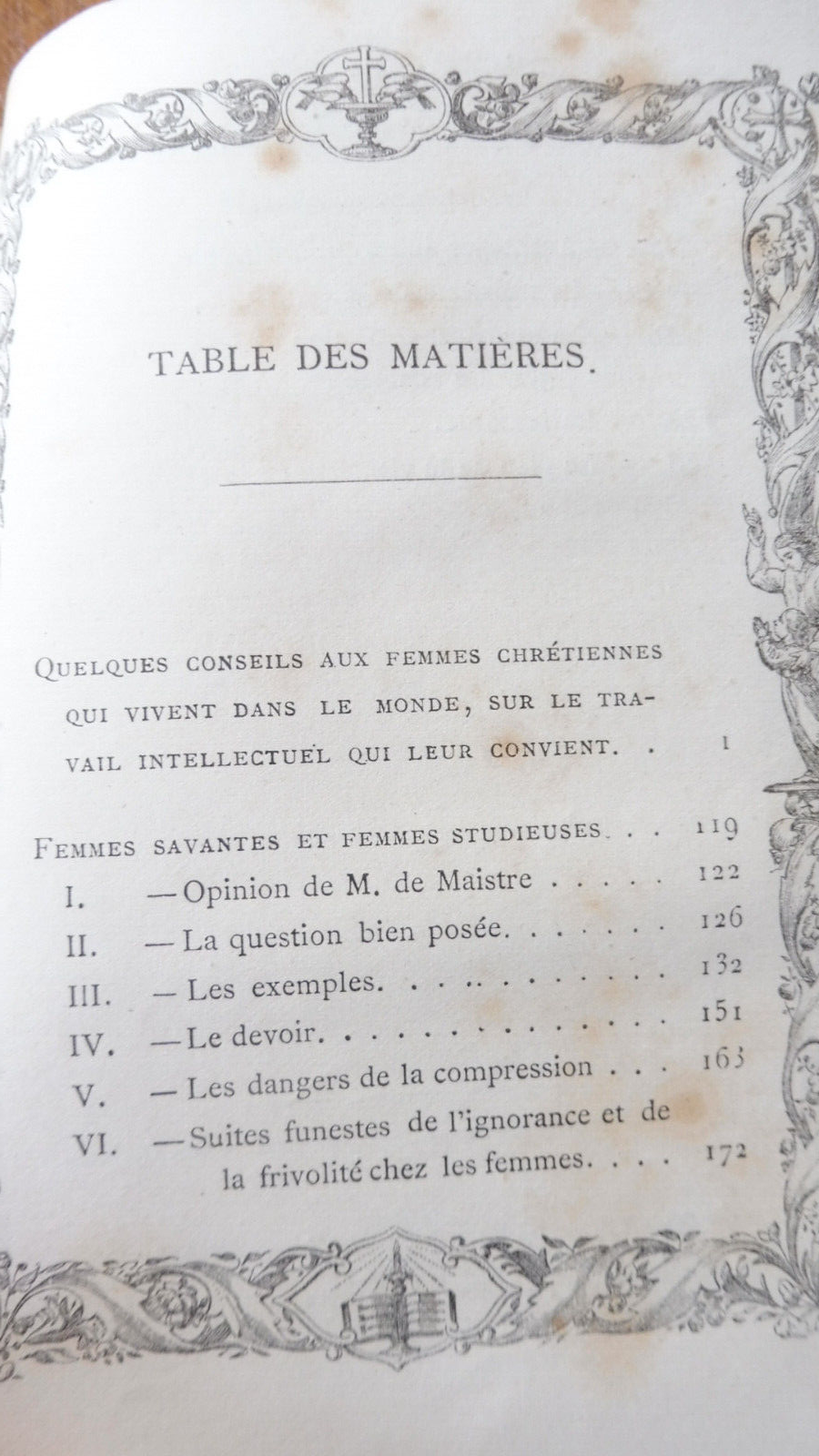 La Femme studieuse (Dupanloup) 1875