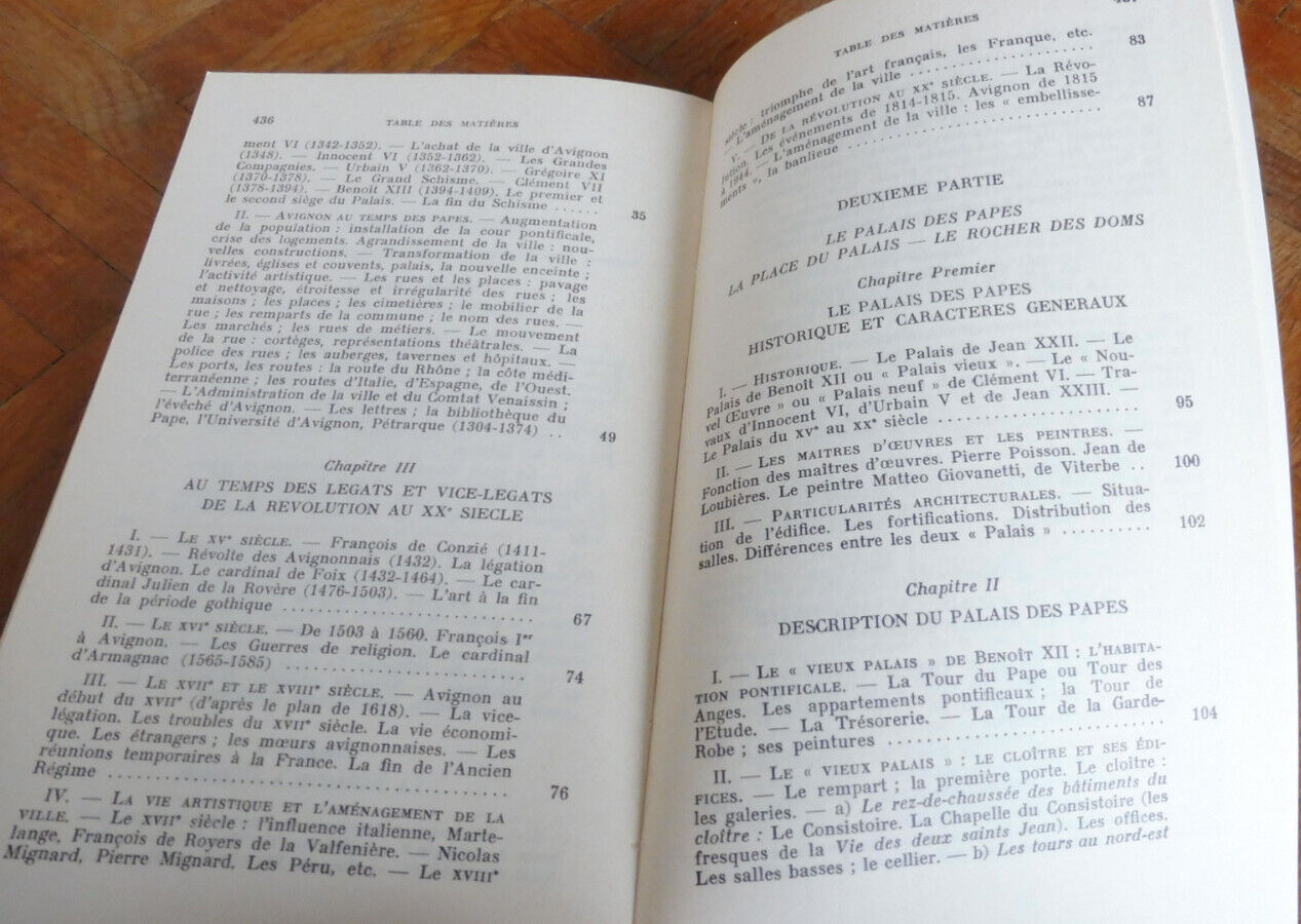 Evocation du vieil Avignon (Joseph Girard) 1983