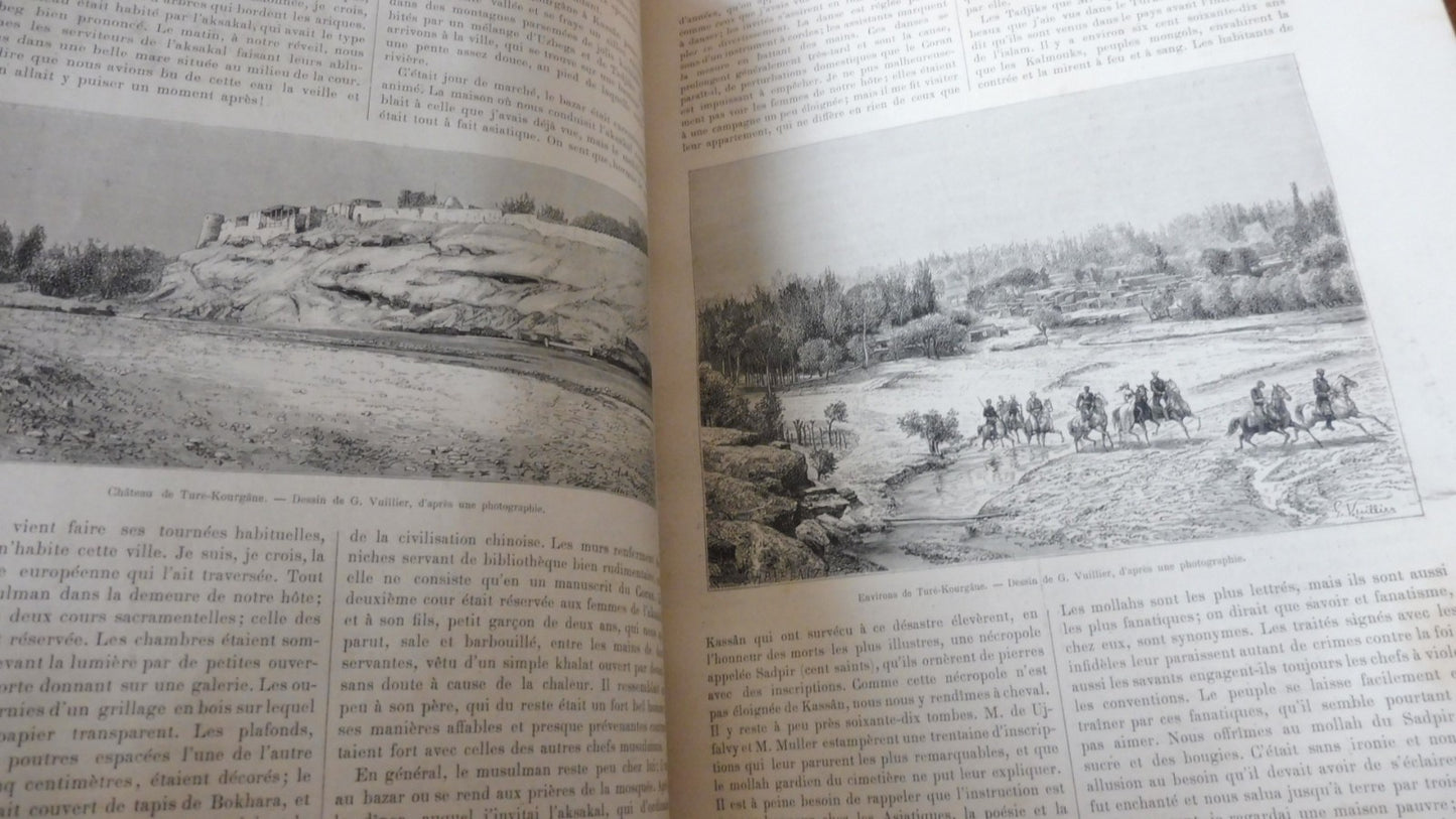Le Tour du monde. Année 1879 (E. Charton) 1879 MAROC, Nelle. GUINEE, HAITI...