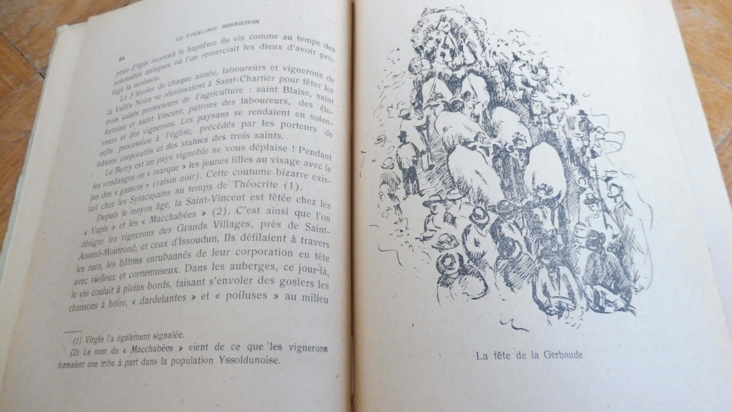 Le Folklore berrichon (Hugues Lapaire) 1945