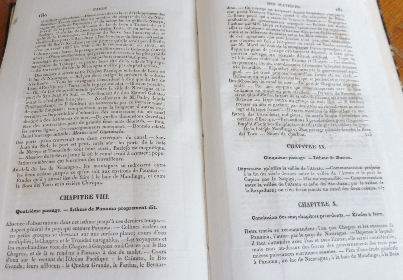 L'Isthme de Panama. Examen historique et géographique (Michel Chevalier) 1844