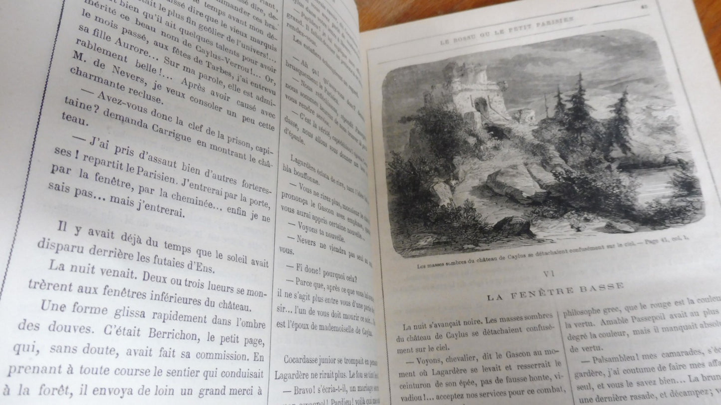 Le Bossu (Paul Féval) s.d. illustré