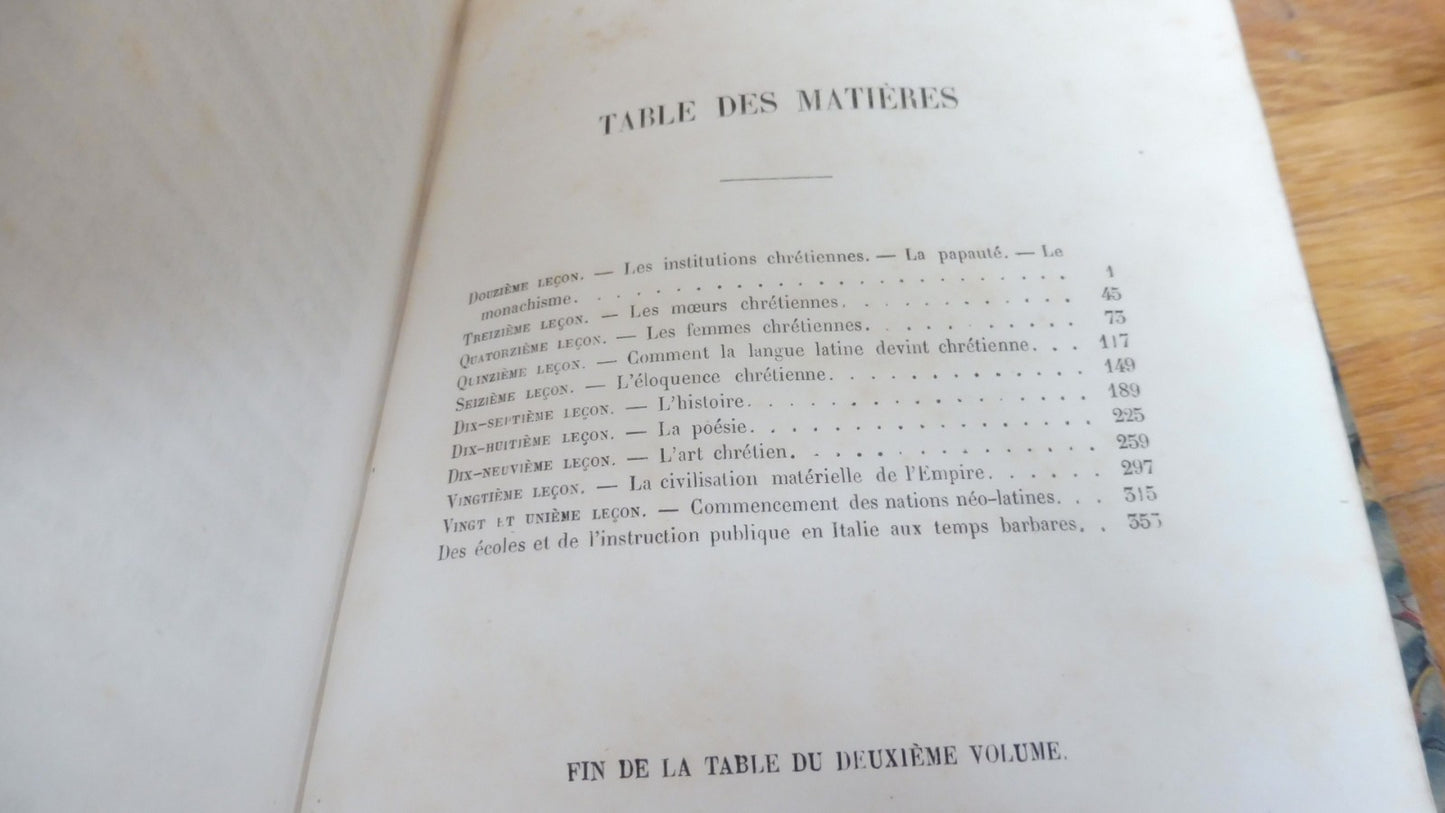 La Civilisation au cinquième siècle (A. F. Ozanam) 1855 2/2