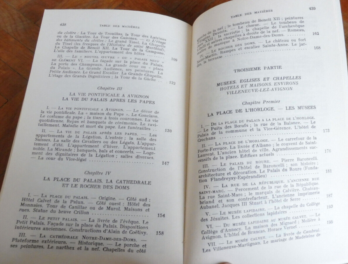 Evocation du vieil Avignon (Joseph Girard) 1983