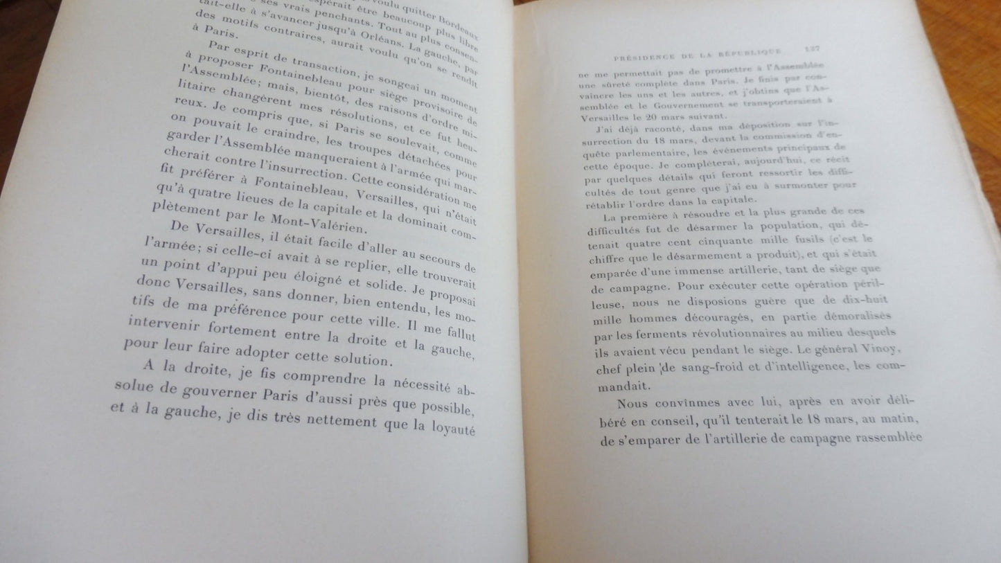 Notes et souvenirs de M. Thiers 1870-1873 (1904)
