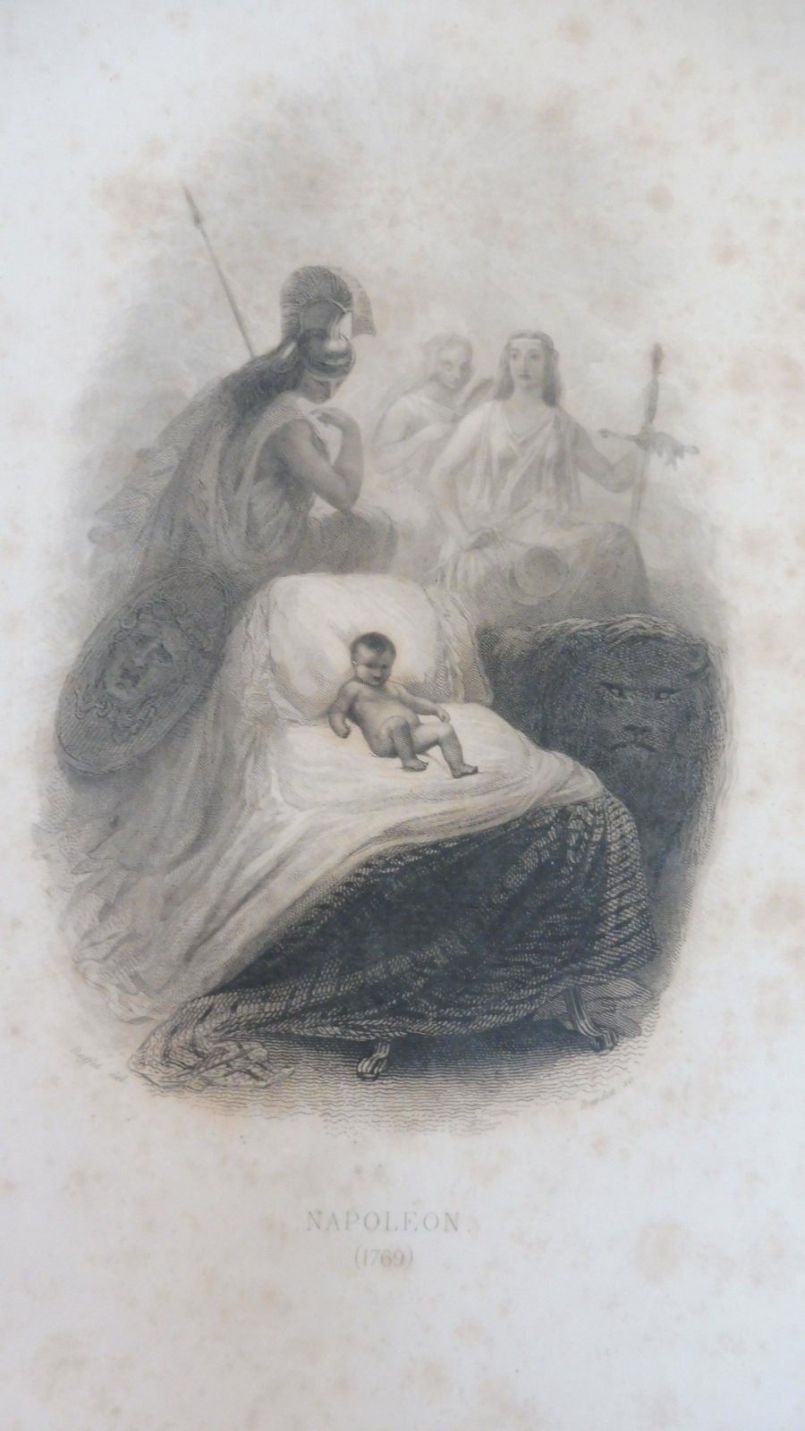 Histoire de Napoléon (Norvins) 1839 illus. Raffet RELIURE SIGNEE