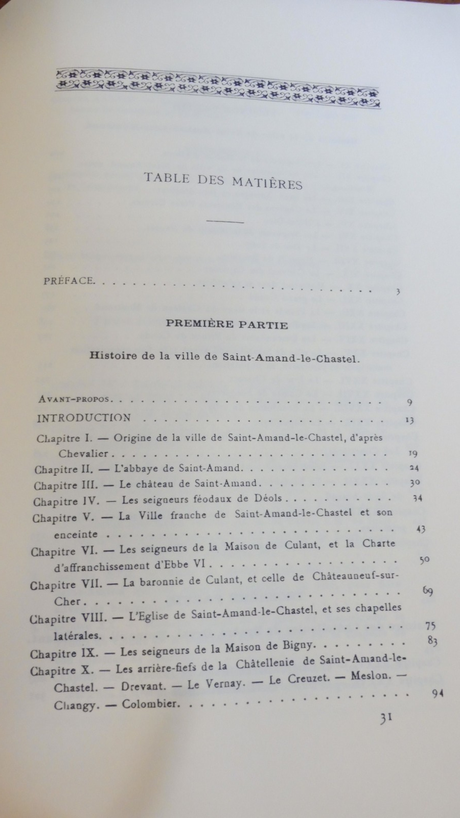Histoire de St-Amand et du château de Montrond (V. Mallard) 1900 [REPRODUCTION]
