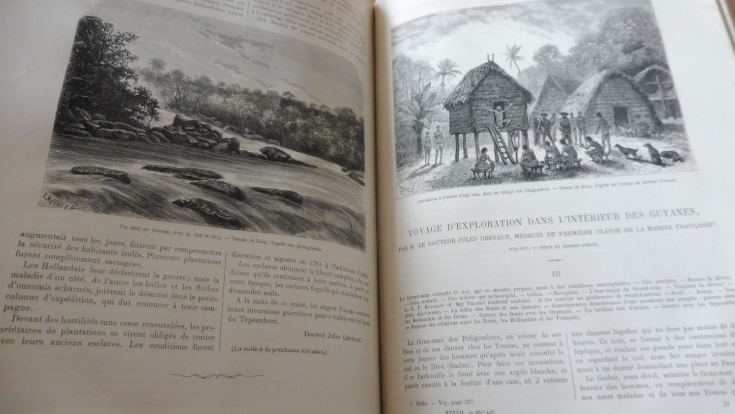 Le Tour du monde. Année 1879 (E. Charton) 1879 MAROC, Nelle. GUINEE, HAITI...