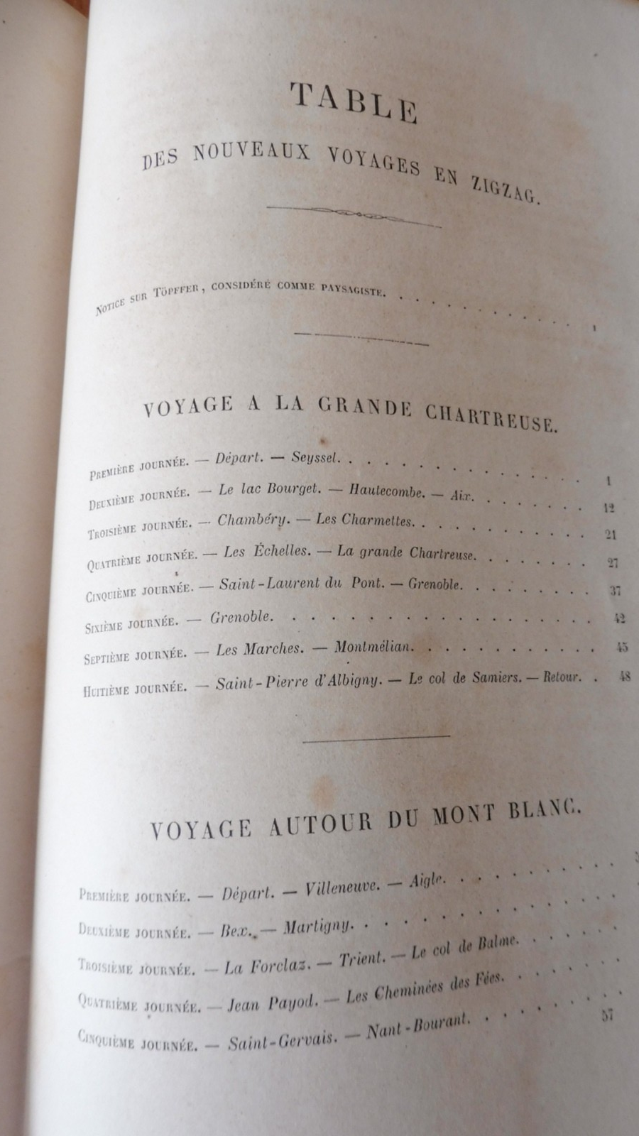 Nouveaux voyages en zigzag (Töpffer) 1864 illus. Calame, Girardet...