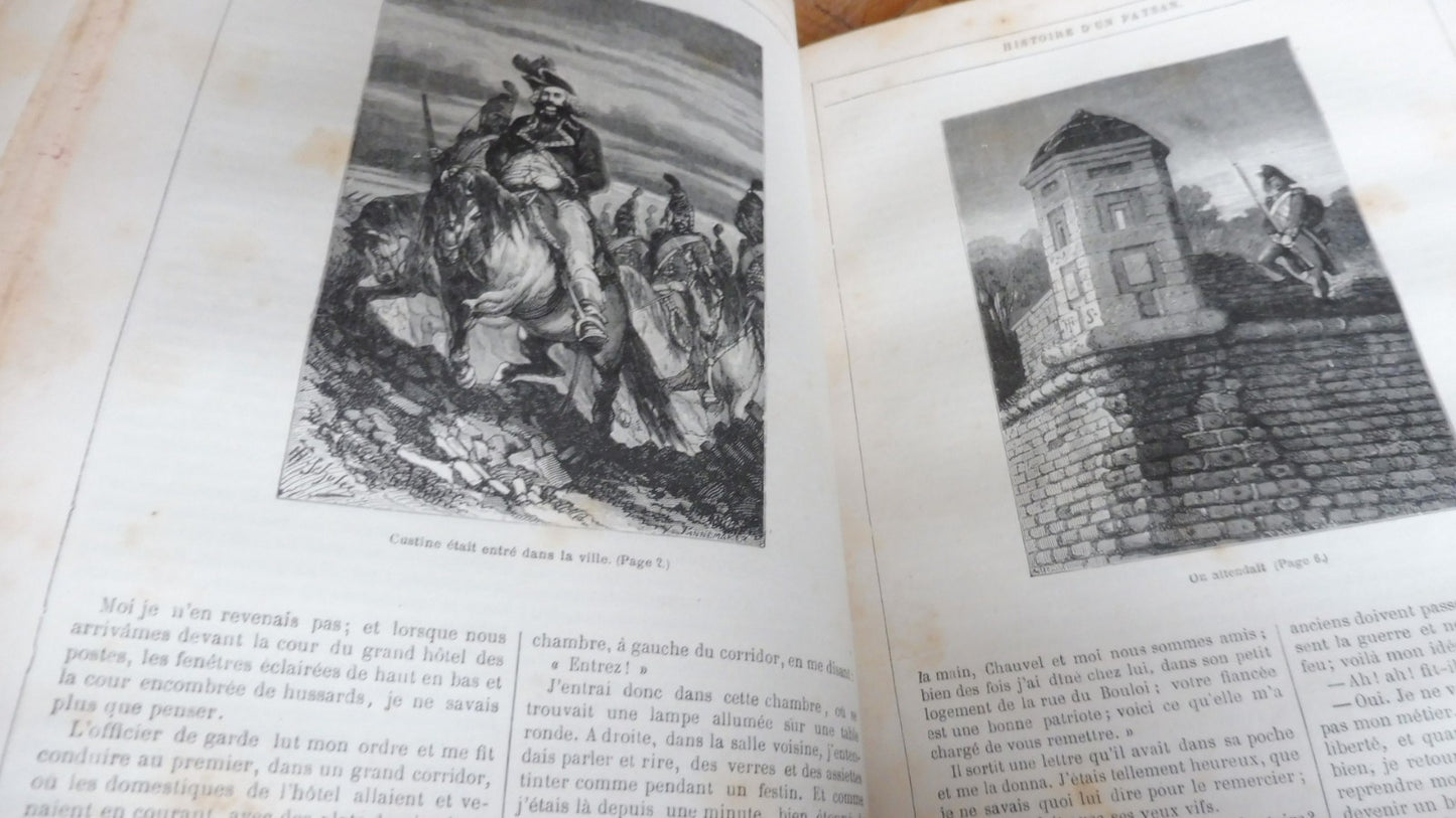Histoire d'un paysan 1789 (Erckmann-Chatrian) s.d. illus. Schuler