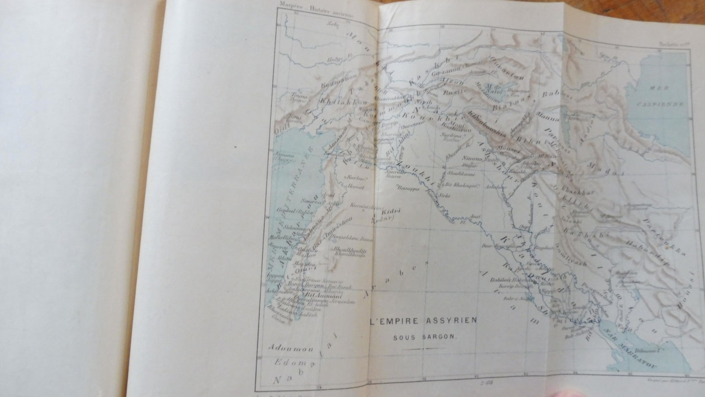 Histoire ancienne des peuples de l'Orient (G. Maspero) 1909