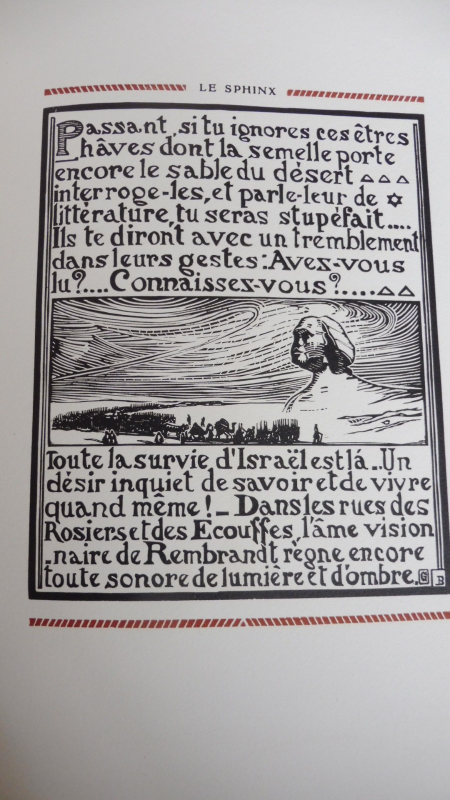 Voyage de la rue des Ecouffes à la rue des Rosiers (R. Hesse) 1923 illus. Belot