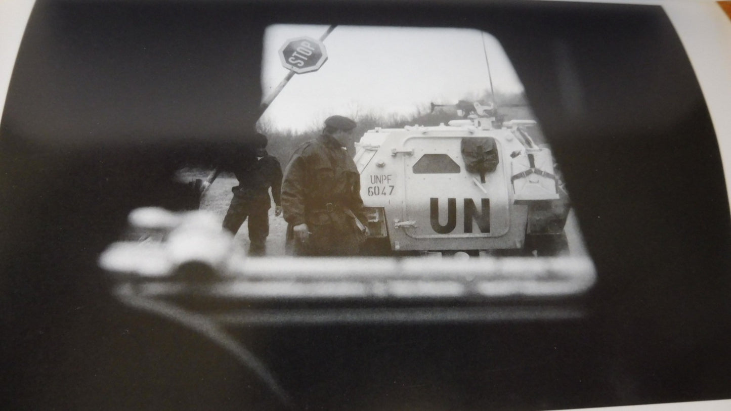 French batt.1 (Fugagnoli) 1993 PHOTOS MILITARIA ex-Yougoslavie