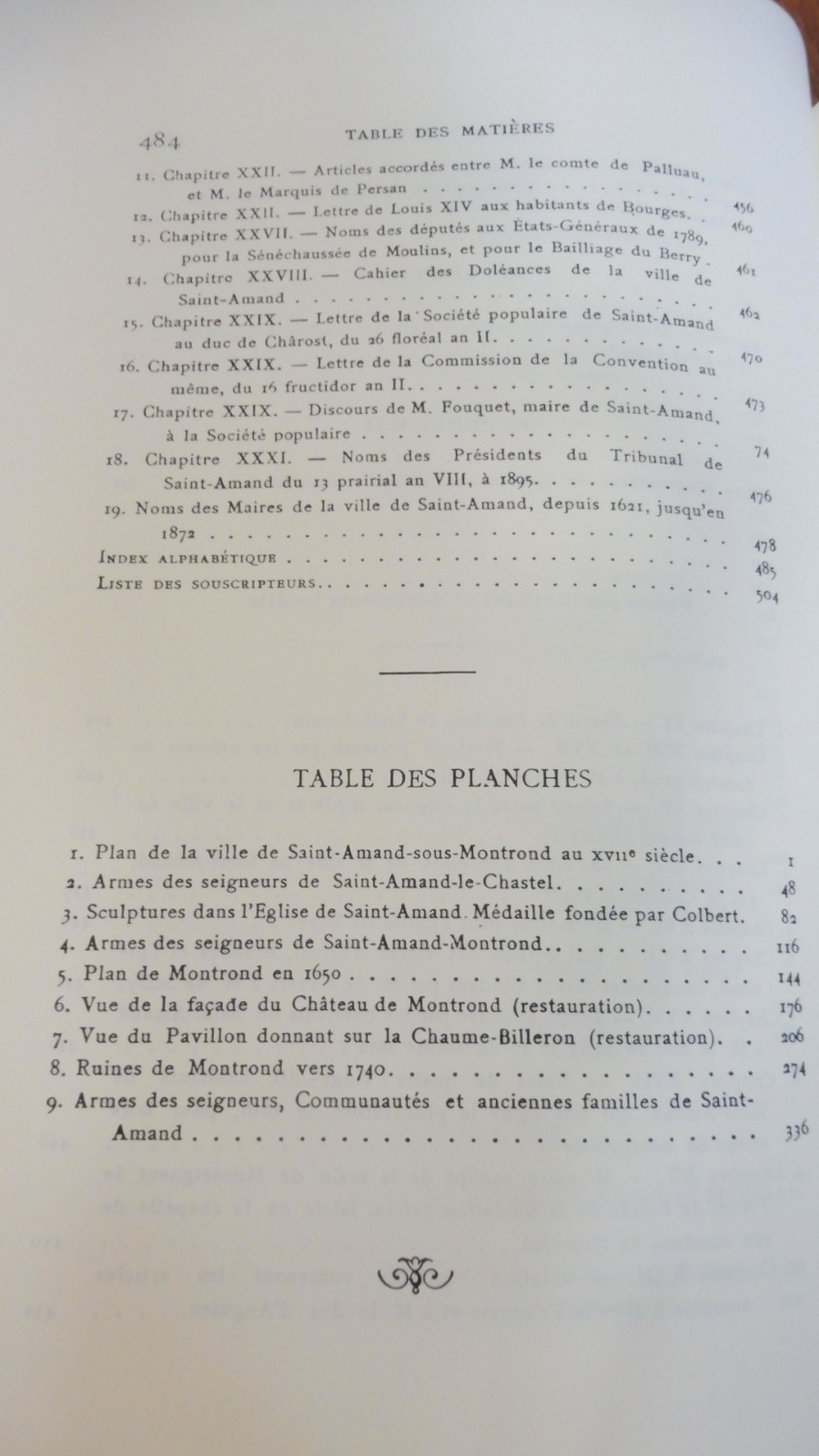 Histoire de St-Amand et du château de Montrond (V. Mallard) 1900 [REPRODUCTION]