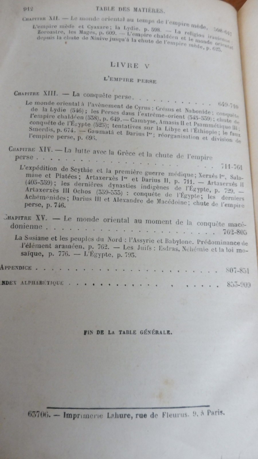 Histoire ancienne des peuples de l'Orient (G. Maspero) 1909