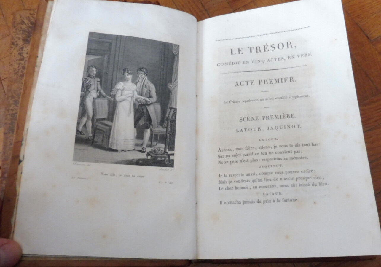Oeuvres de Andrieux (François-Guillaume-Jean-Stanislas Andrieux) 1818-1823 4/4