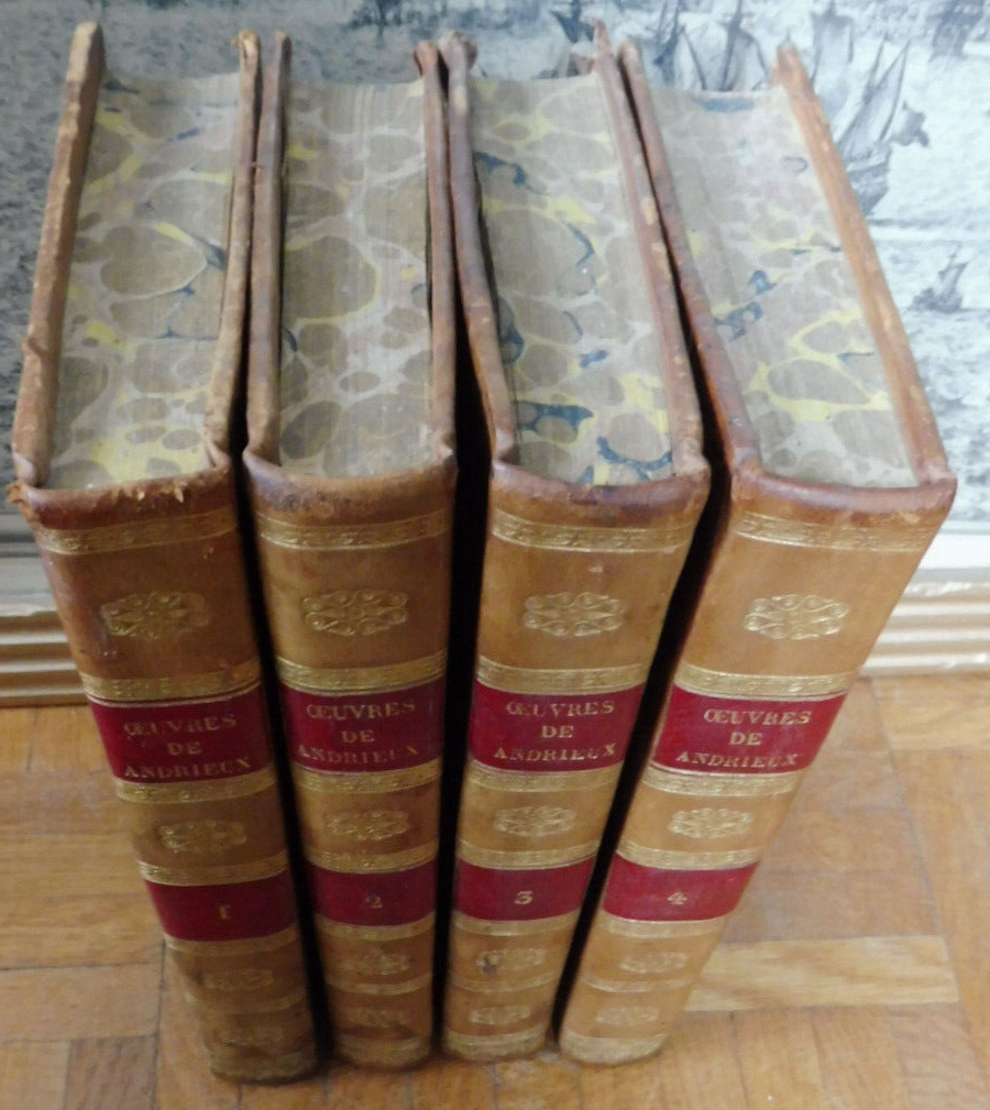 Oeuvres de Andrieux (François-Guillaume-Jean-Stanislas Andrieux) 1818-1823 4/4