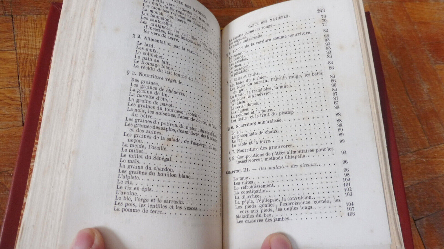 Manuel de l'éleveur d'oiseaux ou art de l'oiselier (Georges Schmitt) 1884