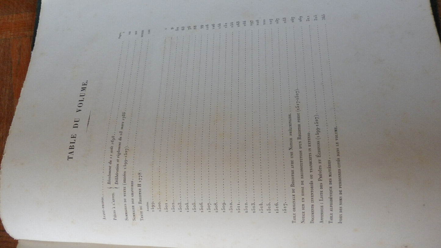 Registre des délibérations du bureau de la ville de Paris T.1 (Bonnardot) 1888